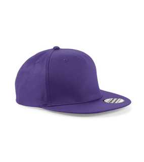 5 panelová unisex šiltovka (Beechfield 5 Panel Snapback Rapper Cap) > fialová (purple)