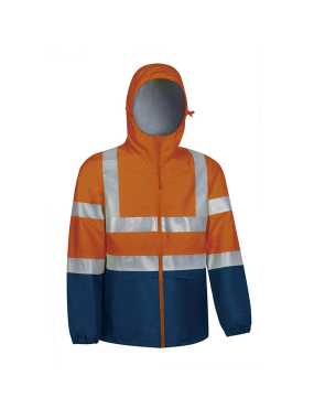 Pánska bunda (TORNADO) > oranžová (neon) / modrá (orion navy) > XL