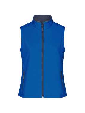 Dámska vesta (JN Ladies Promo Softshell Vest) > modrá (nautic) / modrá (navy) > 2XL