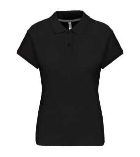 Dámska polokošeľa ( Kariban Ladies SS Pique Polo Shirt ) > čierna > M