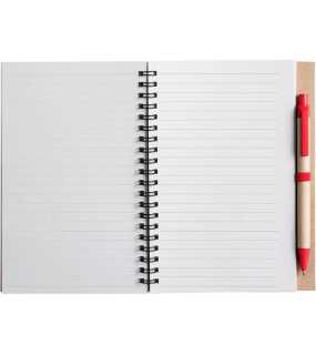 Poznámkový blok > červená