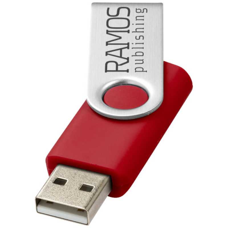 USB flash pamäť > červená / strieborná