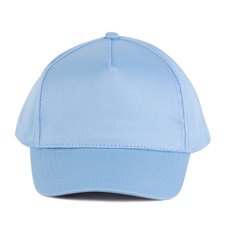 5 panelová šiltovka (KUP COTTON CAP - 5 PANELS) > modrá (sky)