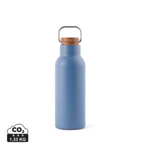 Termo fľaša VINGA Ciro 580ml z RCS recykl. ocele > modrá