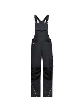 Pánske nohavice (JN Workwear Pants with Bib SOLID) > šedá (carbon) > 52