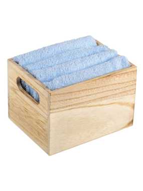 Sada uterákov v drevenom boxe > modrá (light)