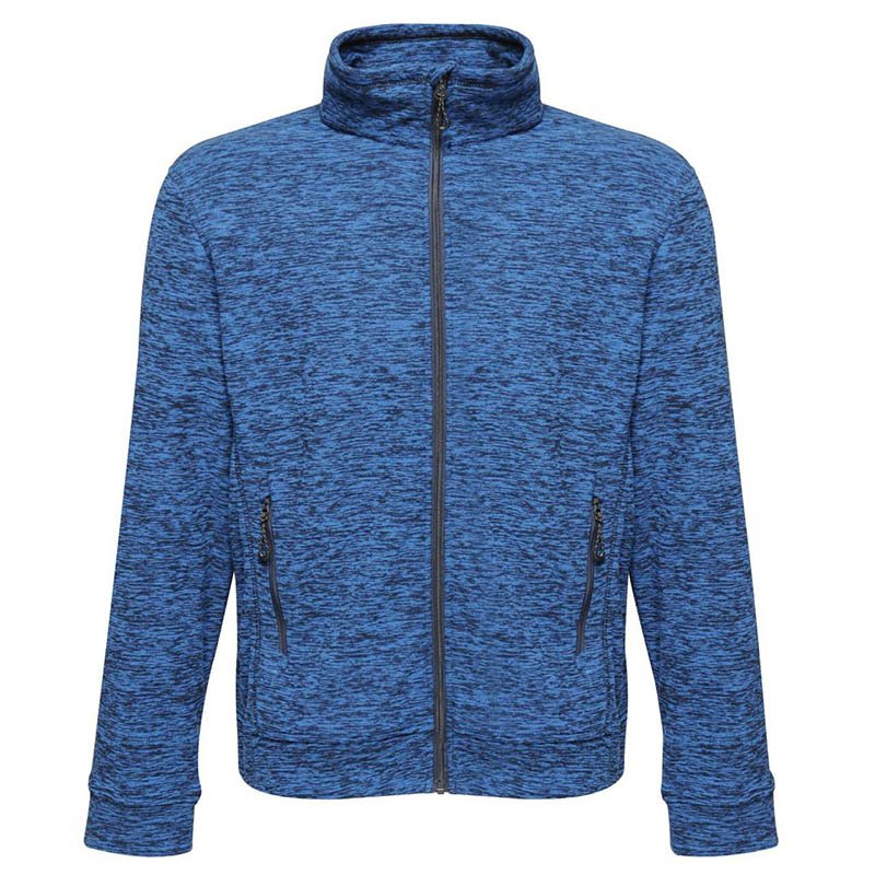 Pánska bunda (REGATTA THORNLY MEN - FULL ZIP MARL FLEECE) > modrá (navy marl) > L