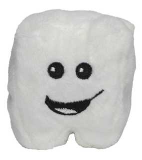 Plyšová hračka (MBW Tooth) > biela