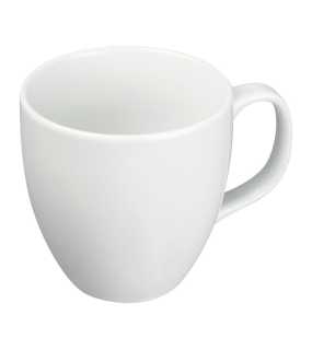 Porcelánový hrnček 400 ml > biela