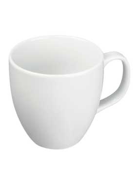 Porcelánový hrnček 400 ml > biela