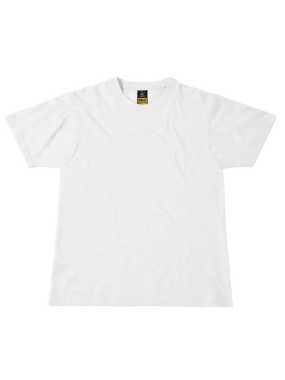 Unisex tričko (B&C PERFECT PRO) > biela > S