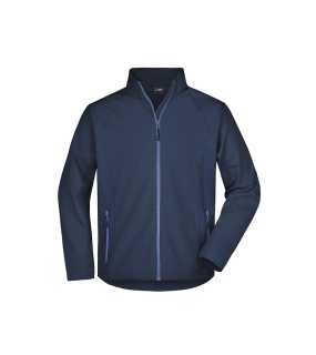 Pánska softshell bunda (JN Men's Softshell Jacket) > modrá (navy) > L