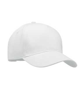 5-panelová šiltovka 260 g/m2 > biela