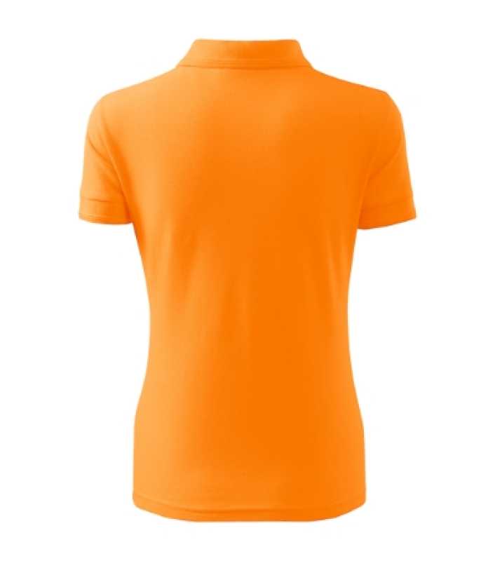 Dámska polokošeľa (MALFINI Pique polo 200) > oranžová (mandarine) > XS