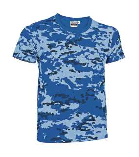 Unisex tričko (SOLDIER) > maskáčová (pixel blue) > L