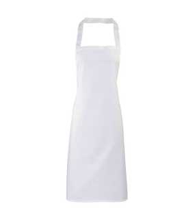 Unisex zástera (PREMIER APRON COTTON (NO POCKET)) > biela