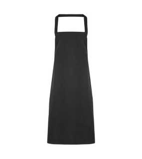 Unisex zástera (PREMIER APRON COTTON (NO POCKET)) > čierna