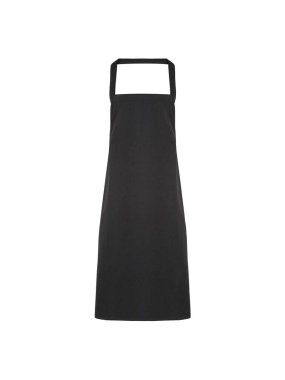 Unisex zástera (PREMIER APRON COTTON (NO POCKET)) > čierna