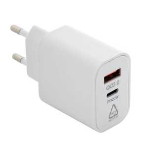 RABS USB nástenná nabíjačka > biela