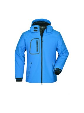 Pánska softshell bunda (JN Men s Winter Softshell Jacket) > modrá (aqua) > L
