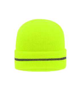 Zimná čiapka (MB Reflective Beanie)>žltá (bright) / strieborná