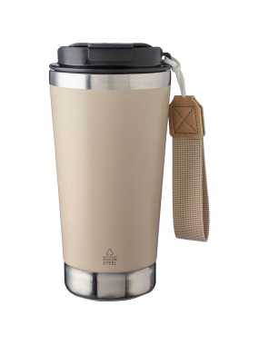 Termopohár z recyklovaného nerezu 500ml > béžová