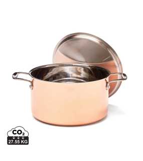 Medený hrniec VINGA Baron 6l > hnedá