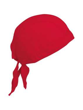 Unisex šatka na hlavu (KARIBAN CAP BANDANA) > červená