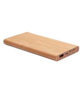 Bezdrôtová power bank > hnedá (wood)