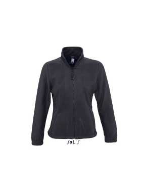 Dámska mikina (SOL'S WOMEN'S FLEECE JACKET WITH ZIP) > šedá (charcoal) > L