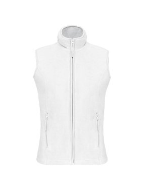 Dámska fleece vesta (KARIBAN MELODIE-LADIES MICRO FLEECE GILET) > biela > L