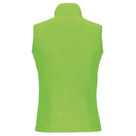 Dámska fleece vesta (KARIBAN MELODIE-LADIES MICRO FLEECE GILET) > zelená (lime) > 2XL