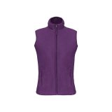 Dámska fleece vesta (KARIBAN MELODIE-LADIES MICRO FLEECE GILET) > purpurová > XS