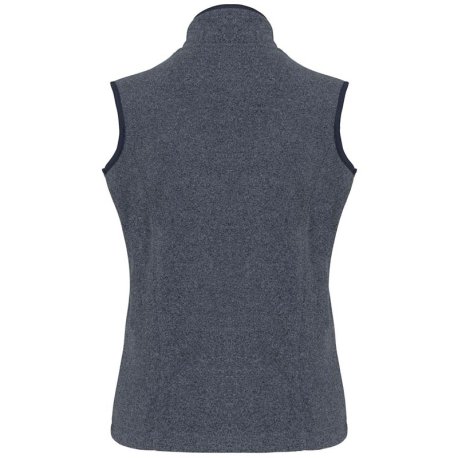 Dámska fleece vesta(KARIBAN MELODIE-LADIES FLEECE GILET)>modrá(french navy heather)>2XL