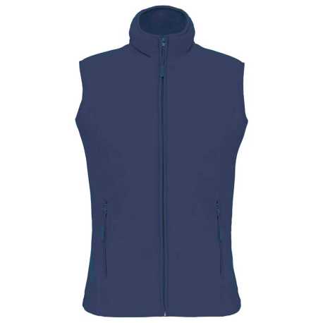 Dámska fleece vesta (KARIBAN MELODIE-LADIES MICRO FLEECE GILET) > modrá (deep) > 2XL