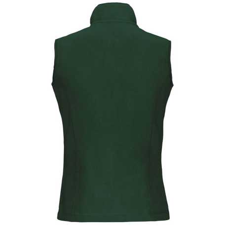 Dámska fleece vesta (KARIBAN MELODIE-LADIES MICRO FLEECE GILET) > zelená (forest) > 3XL