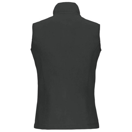 Dámska fleece vesta (KARIBAN MELODIE-LADIES MICRO FLEECE GILET) > šedá (dark) > 2XL
