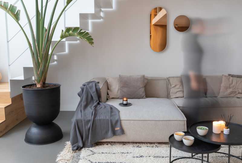 Malá vonná sviečka v pohári Ukiyo > čierna