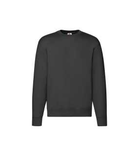 Unisex mikina (Fruit of the Loom-70/30 SET IN SWEAT) > čierna > M