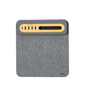 Multifunkčná podložka pod myš > šedá