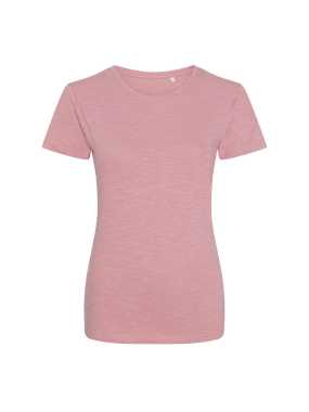 Dámske tričko (Just Ts GIRLIE SLUB T) > ružová (slub dusty) > XS