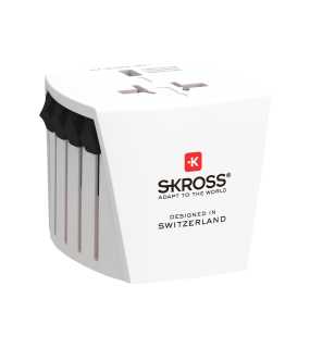 Cestovný adaptér SKROSS World MUV Micro > biela