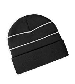 Unisex čiapka (Beechfield Enhanced-Viz Beanie) > čierna