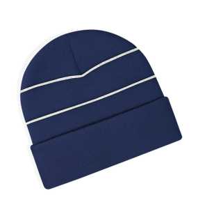 Unisex čiapka (Beechfield Enhanced-Viz Beanie) > modrá (french navy)