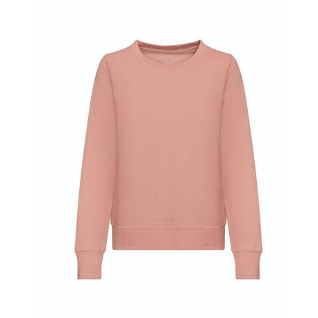 Dámska mikina (Just Hoods WOMEN'S AWDIS SWEAT) > ružová (dusty) > 2XL