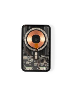 Transparentná powerbanka (5 000 mAh) > biela
