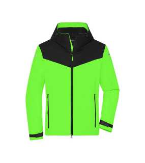 Pánska bunda (JN Mens Allweather Jacket) > zelená (bright) / čierna > XL