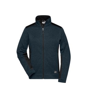 Dámska pracovná bunda(JN Ladies Workwear Fleece Jacket) > modrá (navy) > M