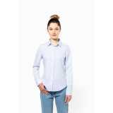 Dámska košeľa(KARIBAN LADIES’ LONG SLEEVE POPLIN SHIRT) > biela > M