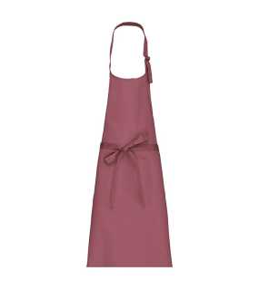 Zástera (Kariban POLYCOTTON APRON) > ružová (marsala)